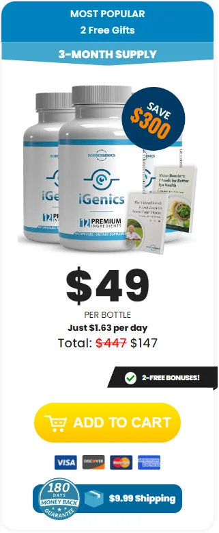 49$ per bottel sciencegenics pill